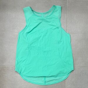 Women's Sleeveless Aqua Top